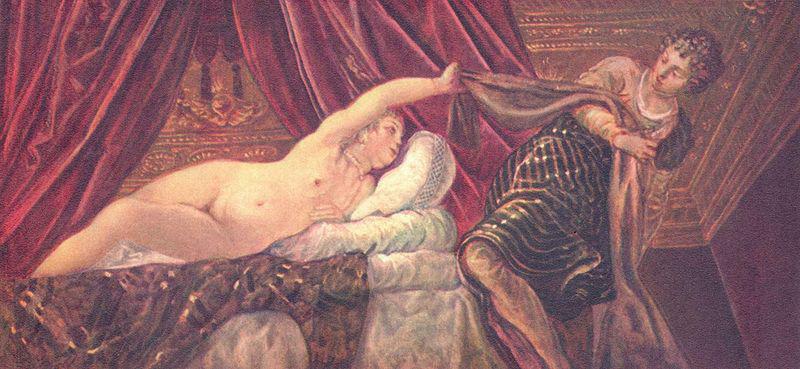 Jacopo Tintoretto Joseph und die Frau des Potiphar China oil painting art
